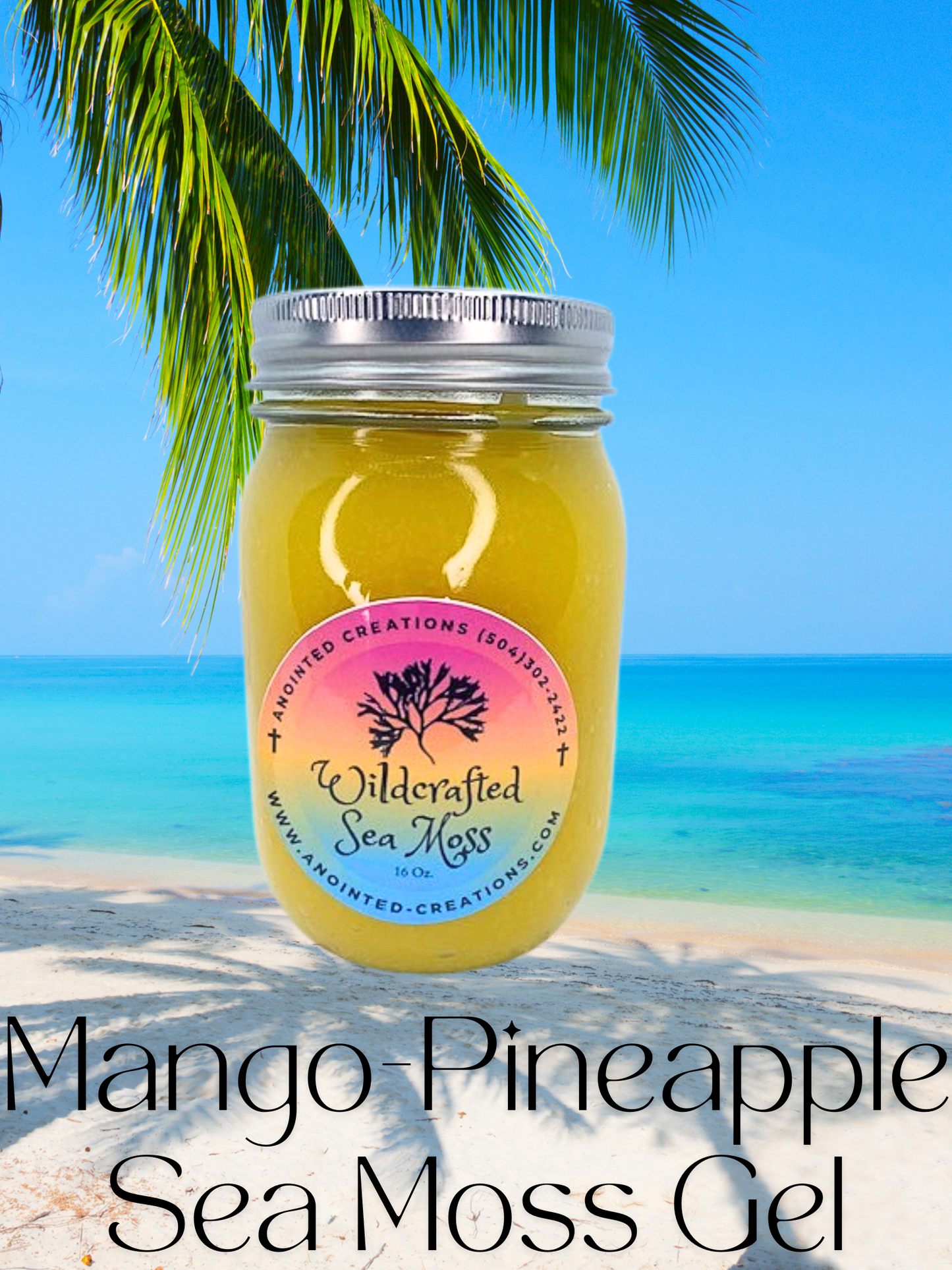 Mango-PIneapple Sea Moss Gel